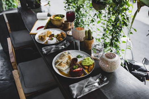 healthy meal prep with various foods