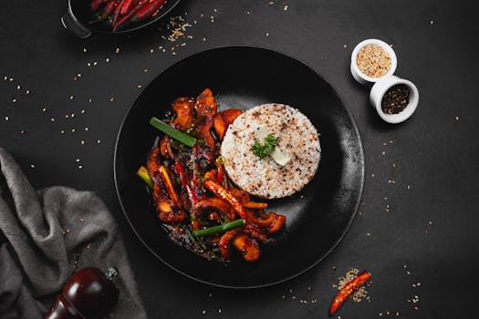 healthy meal prep with chicken and vegetables