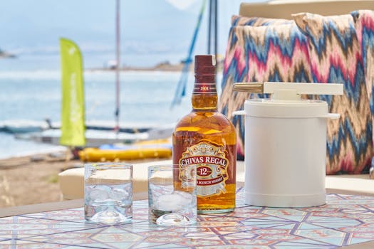 scotch and whiskey glasses