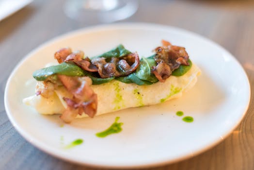 healthy meal with protein and carbs